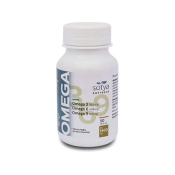 Omega 3,6,9 (o.p.o) 50 Perlas De 1400 Mg Sotya