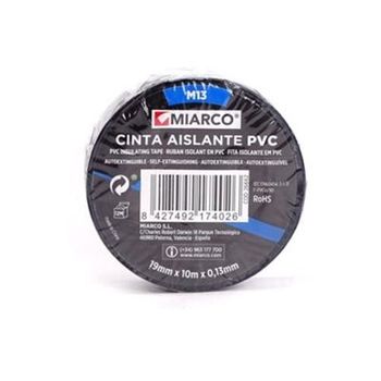 Cinta Aislante M13 20mx19mm. Negro 26663