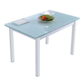 Mesa De Comedor Extensible Milan 110 110–170 X 75 X 70 Cm