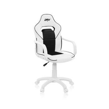 Silla Gaming Negra Drw Blanco - Negro Drw 46,5 X 98-108 X 46cm Cm