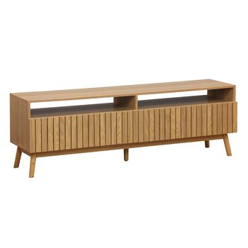 Adec Mueble Bajo De Tv Trend 2 Huecos + 2 Cajones Madera 50x150x40 Cm