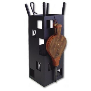 Juego Chimenea Cuadrado Con Fuelle Imex El Zorro 50x20x20 Cm