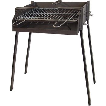 Barbacoa carbon imex el zorro 71595 especial paelleras parrilla inox