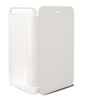 Funda Con Tapa Para Iphone 6, 6s, Semirrígida, Blanco