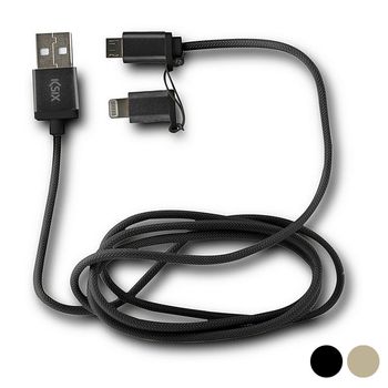 Cargador De Mechero Usb 2.4a Charge Rapide + Cable Micro-usb 1m Color Negro  con Ofertas en Carrefour