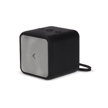 Altavoz Bluetooth Inalámbrico Kubic Box Ksix 300 Mah 5w Negro