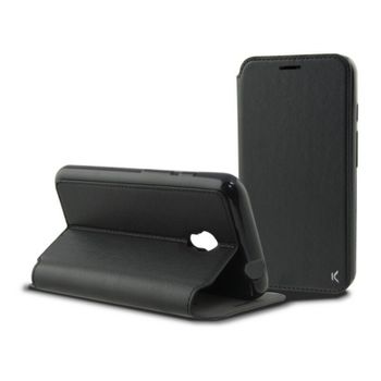 Funda Folio Para Móvil Alcatel Pixi 4 Flex Negro