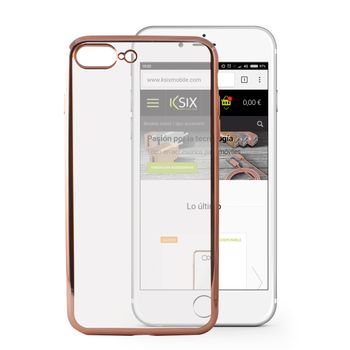 Funda Para Iphone 7 Plus, Iphone 8 Plus, Flexible, Transparente