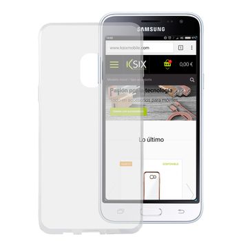 Funda Flex Contact Tpu Para Galaxy J3 2017 Transparente