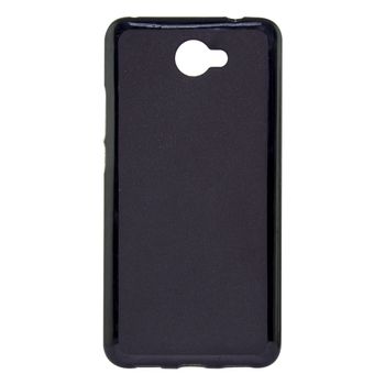 Funda Flex Contact Tpu Para Huawei Y7 Negra