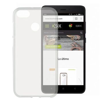 Funda Para Móvil Xiaomi Redmi 4x Flex Tpu Transparente