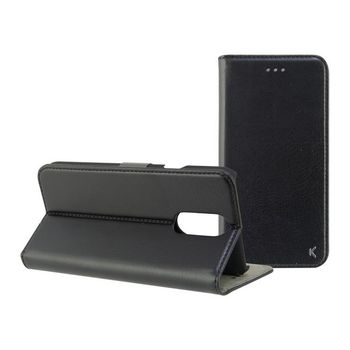 Funda Folio Para Móvil Lg Q7 Negro