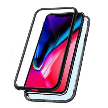 Funda Para Móvil Iphone Xs Max Magnetic (2 Pcs) Negro