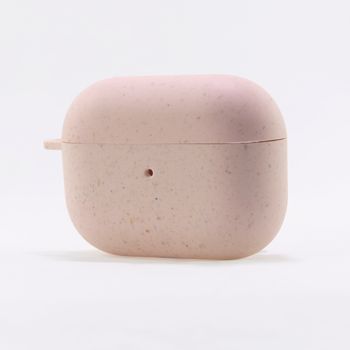 Funda Ecológica Para Apple Airpods Pro, Semirrígida, Rosa