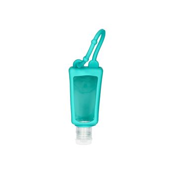 Botella Rellenable Gel Contact Turquesa