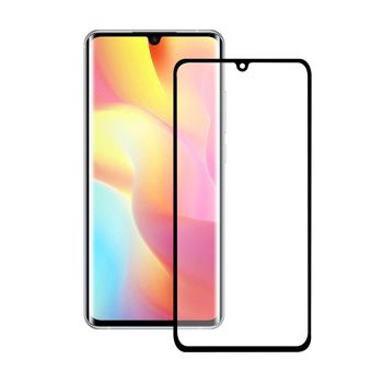 Protector De Pantalla Para Xiaomi Mi Note 10 Lite, Vidrio Templado, Grosor 0,33 Mm, Negro