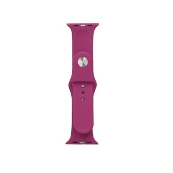 Correa Reloj Silicona Intercambiable, Compatible Con Apple Watch 42/44mm, Ksix Urban3 (2023) Y Urban2, Fucsia