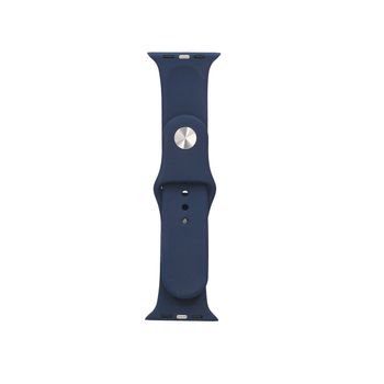 Correa Reloj Silicona Intercambiable, Compatible Con Apple Watch 42/44mm, Ksix Urban3 (2023) Y Urban2, Azul