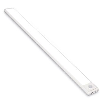 Aigostar Luz LED Armario 30 cm con Sensor Movimiento, luz led adhesiva de  inducción para armarios, Barra de luz magnética con cable USB, Luz Nocturna