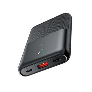 PowerBank KLACK de 50000mAh, 65W, USB-C, Cargador portátil con Linterna,  carga rápida, batería externa compatible con Portátil, MacBook, iPhone  14-13-12, Android, Tablets, iPad, Drones