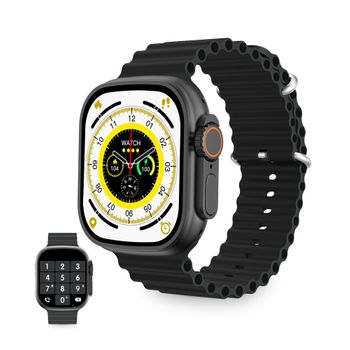 Smartwatch Klack Hw7 Max, Pantalla Completa 1,99 Pulgadas, Nfc, Llamadas,  Notificaciones con Ofertas en Carrefour