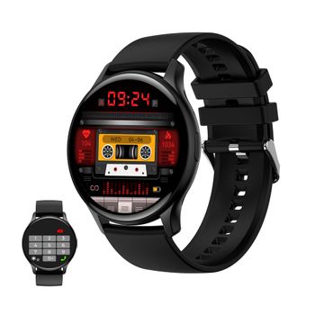 Smartwatch Ksix Tube, Pantalla 1,57 Multitáctil, 7 Días, App Incluida,  Monitoreo Salud, Modo Multideporte, Sumergible, Negro con Ofertas en  Carrefour