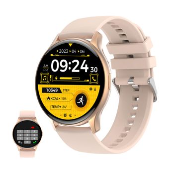 Smartwatch Ksix Tube, Pantalla 1,57 Multitáctil, 7 Días, App Incluida,  Monitoreo Salud, Modo Multideporte, Sumergible, Negro con Ofertas en  Carrefour