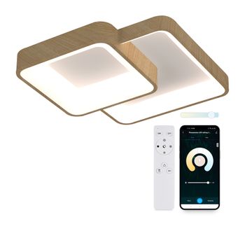 Lámpara de pie esquinera SmartLED 12W Ksix, 140cm, 450 lm, Sincroniza  música, App Compatible Alexa, Google