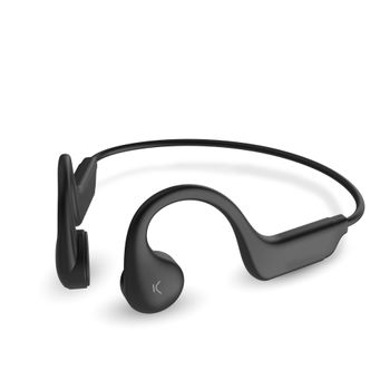 Mini Auriculares Inalámbricos Smartek Deportivos Bluetooth 5.3 Conducción  Ósea Con Clip Oreja - Negro