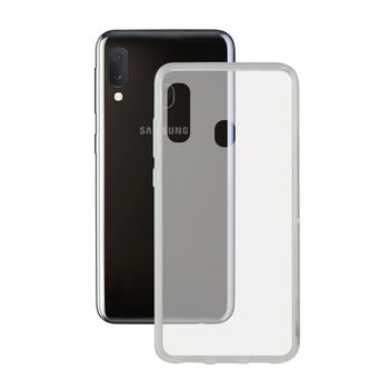 Funda Para Móvil Con Borde De Tpu Samsung Galaxy A20s Ksix Flex