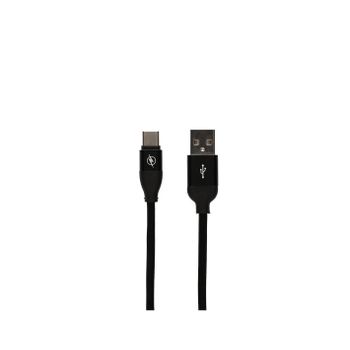 Cable De Carga Y Datos Usb-a A Usb-c Contact 20 W, Carga Rápida, 1 M, Negro