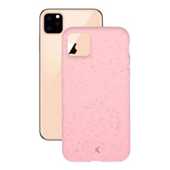 Funda Ecológica Para Iphone 11 Pro Max, Semirrígida, Rosa