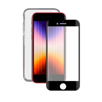 Kit De Protección Para Iphone Se 2022, 2020, 8, 7, Flexible, Transparente