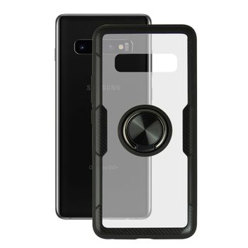 Funda Para Samsung Galaxy S10 Plus, Semirrígida, Magnético Para Soporte Coche, Transparente