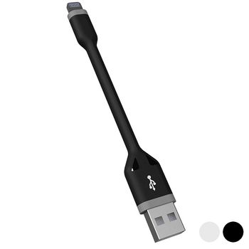 Cable Usb A Lightning Ksix 10 Cm