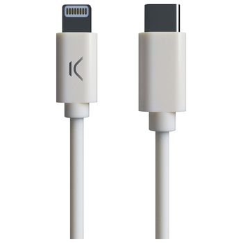 Cable Usb-c A Lightning Mfi (1 M) Blanco