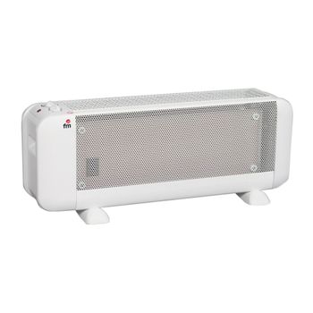 Radiador Mica Fm Bm-20 2000w 2 Potencias Blanco Ligero