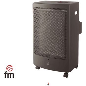 F.m. Katal30 F.m Estufa De Gas 3000w Negro