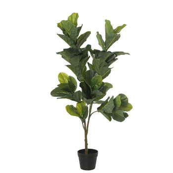 Planta Decorativa Alexandra House Living Plástico Ficus 14 X 19 X 108 Cm