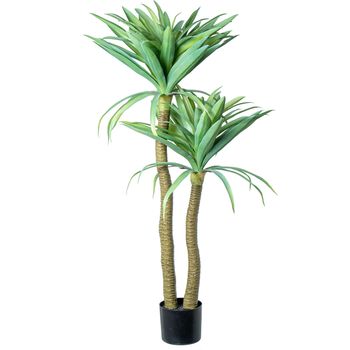 Planta Decorativa Alexandra House Living Plástico Yuca 120 Cm