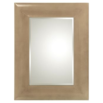 Espejo De Pared Alexandra House Living Natural Madera 4 X 55 X 74 Cm