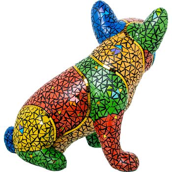 Figura Decorativa Alexandra House Living Multicolor Plástico Perro 29 X 18 X 28 Cm