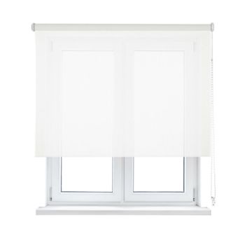 Estor Enrollable Screen  Apertura 10%  Blanco Perla 75 X 190cm