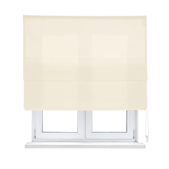 Estor plegable paqueto Topos blanco de 180x250 cm