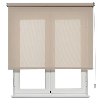 Estor Enrollable Screen  Apertura 10%  Linen Sand 75 X 190cm