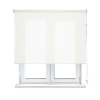 Estor Enrollable Traslúcido Ecofuture Blanco 90 X 190cm