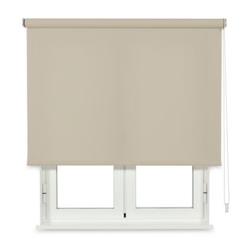 Estor Enrollable Traslúcido Chela Beige 90x250