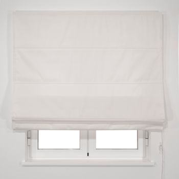 Estores plegables estor paqueto liso sin varillas blanco 120x175 cm