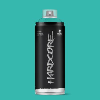 Spray Montana Hardcore | Acabado Brillo | Verde Paris 400ml | Montana Colors