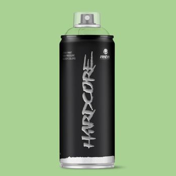 Spray Montana Hardcore | Acabado Brillo | Verde Elemento 400ml | Montana Colors